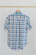 Load image into Gallery viewer, Check Linen/Cotton Blend Shirt - Hide and Seek Clothing
